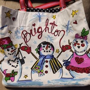 Gently Used Brighton Snow Day tote bag